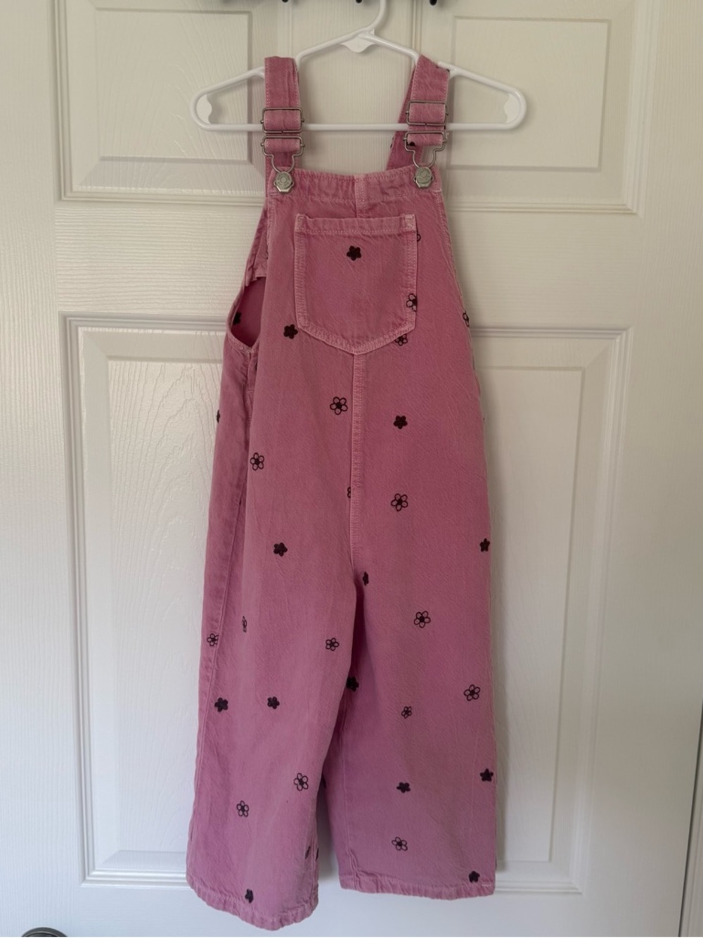 Zara Pink Denim Overalls